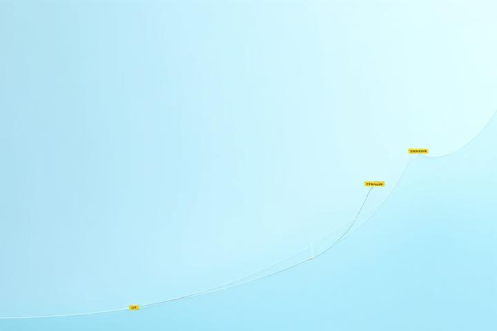Growth timeline showing funding milestones over several years